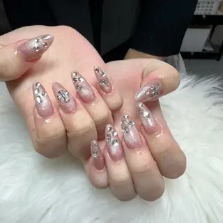 ネイル 🎀nana🫧 ワンホンネイル🎀のネイルデザイン