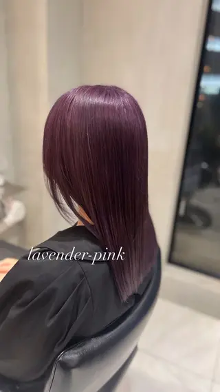 ミディアム カラー ヘアアレンジ ボブカット/ えのもとりきのヘアスタイル