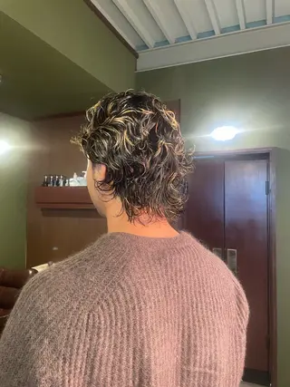 ショート カラー パーマ メンズ PATH-hair. storeのヘアスタイル