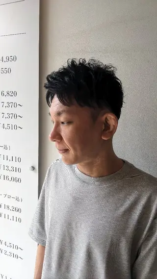 ショート メンズ Russo(ルッソ)所属・こにし/蒲生四丁目 /髪質改善/スパのヘアスタイル