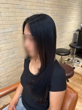 ロング しおり🍬 KOKORO🤍のヘアスタイル