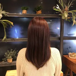 セミロング 菅原 彩加のヘアスタイル