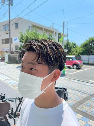 カラー 蓮沼 今日子のヘアスタイル