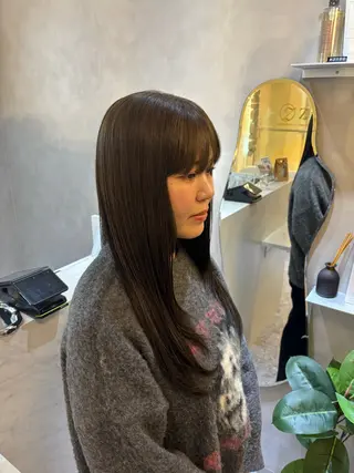 カラー zina karin୨୧˙˳⋆のヘアスタイル
