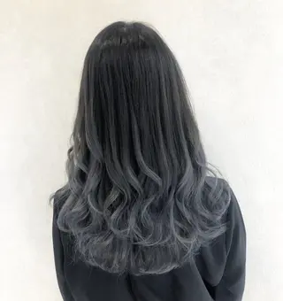 セミロング カラー シールエクステ/渋谷 ／ギャル/LIALAのヘアスタイル