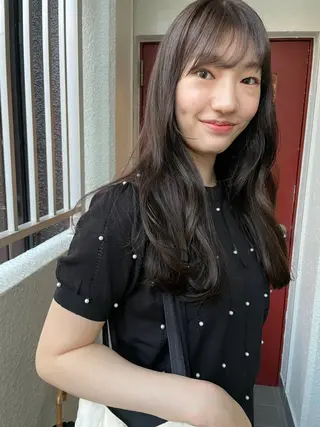 ロング カラー 透明感🎀LOREN エリコ🌈のヘアスタイル