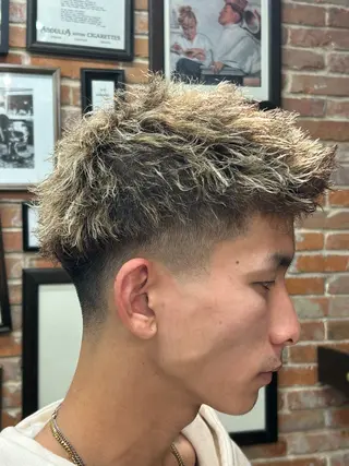 パーマ メンズ YUUKA /barber/床屋のヘアスタイル