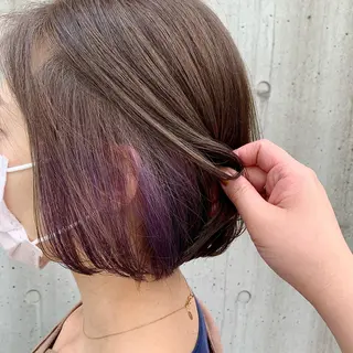 ショート カラー 海外レイヤー 🇺🇸/ヒナコのヘアスタイル