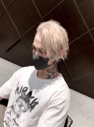 カラー メンズ メンズ専門　井藤 雅也のヘアスタイル