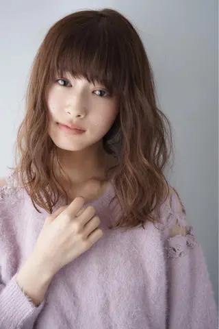 ロング カラー パーマ ヘアアレンジ 可愛いを作る神 ナオヒロのヘアスタイル