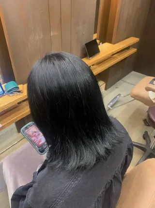 カラー 朝斗/ブリーチなし ・Wカラー・エクステのヘアスタイル