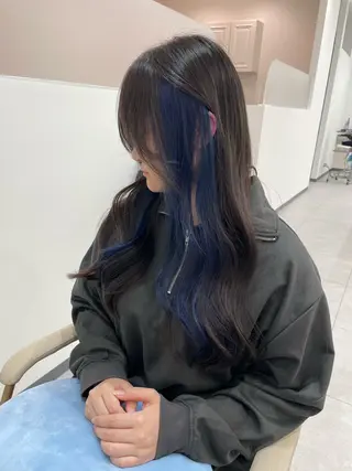 カラー N°Elune みゆきのヘアスタイル