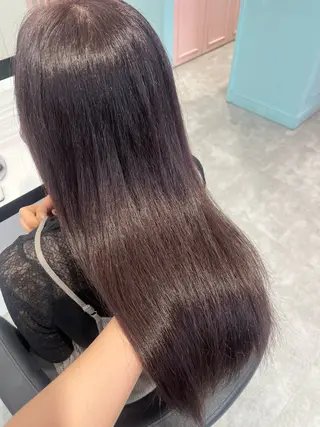 ロング カラー みう/仙台/暖色/ 艶髪/顔周りカット/のヘアスタイル