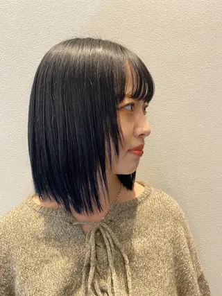 ミディアム 吉野 琴音のヘアスタイル