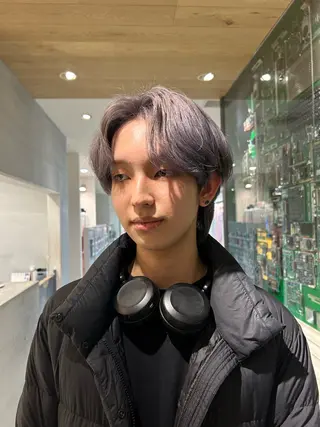 メンズ men’s salon SAN所属・🤍メンズ韓国ヘア HARUNA🖤のヘアスタイル