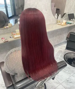 ロング 🦋ハイトーン🦋 石山 希理🦋のヘアスタイル