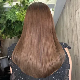 ロング カラー スズナ♡ 透明感カラー🩰🎀のヘアスタイル