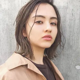 ミディアム カラー 似合わせショート kengoのヘアスタイル