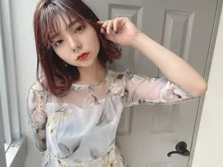 ミディアム 堀田 英樹のヘアスタイル