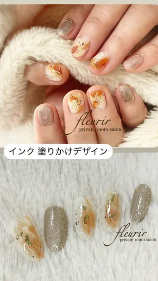 ネイル フルリール 【プライベートサロンのネイルデザイン