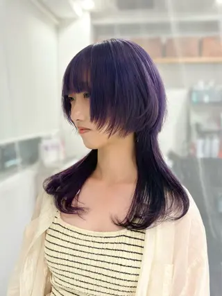 ロング GaKu/ハイトーン /ブリーチ/ブロンドのヘアスタイル