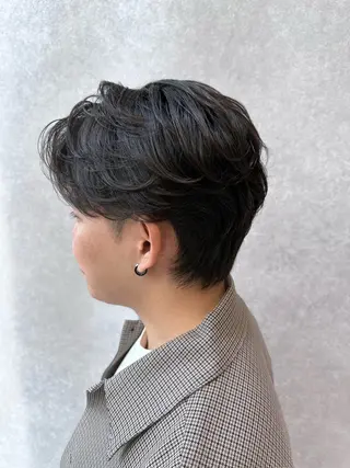 メンズ 🔸縮毛矯正/髪質 改善カラー石崎🔸のヘアスタイル