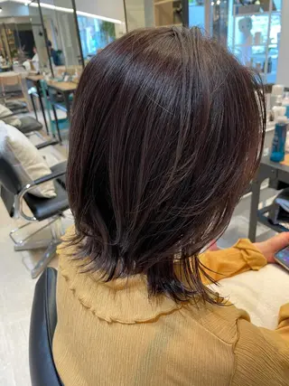 ミディアム カラー SALOWIN下北沢所属・hazuki 🌝のヘアスタイル