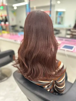 セミロング カラー ♡ダブルカラー特化♡ miyuのヘアスタイル