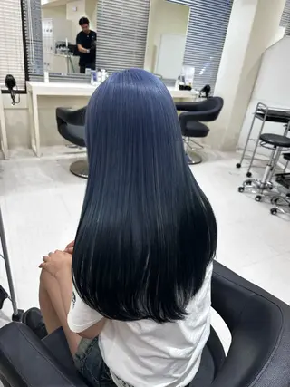 ロング ️🫧 AINE 🫧ハイトーンカラーのヘアスタイル