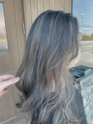 ロング カラー 4-rest garden （フォーレストガーデン）所属・金井 直樹のヘアスタイル