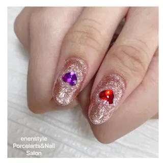 ミディアム ネイル 👑enen style👑のネイルデザイン