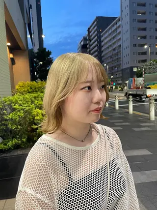 ショート カラー ✨3ヶ月後にデビュー する🎨みのり💯のヘアスタイル