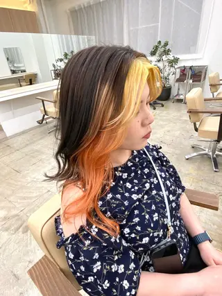 ロング カラー BOB🌟ハイトーン /ブリーチ/TAKUのヘアスタイル