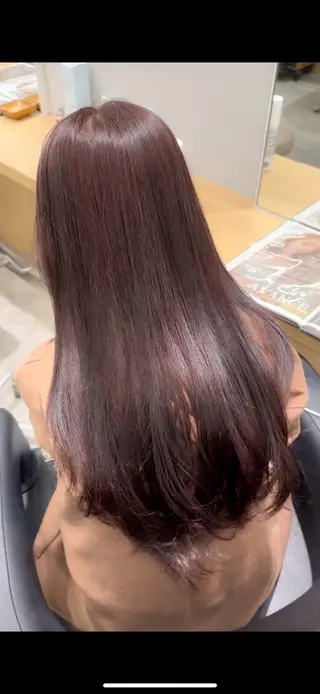 ロング 透明感🫧/ブリーチ /永田　汰伊智のヘアスタイル