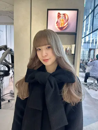 カラー ハイトーン特化 pepe🎀のヘアスタイル