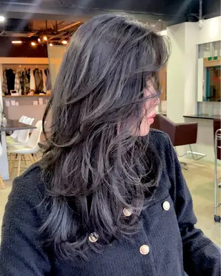 ロング カラー オリーブベージュ 🫒🩶Rianaのヘアスタイル