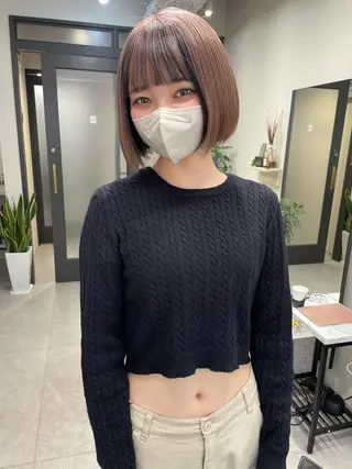 ショート カラー 髪質改善will hairdesignのヘアスタイル