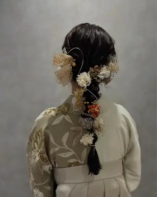 ロング ubu share salon所属・鈴村緋女／ヘアセット ／耳ツボジュエリーのその他イメージ