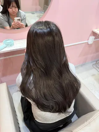 ロング カラー 誰よりも丁寧なカット 🍀小林輝のヘアスタイル