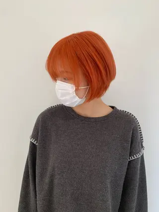 ショート カラー 🐺青木光太朗 ウルフ/レイヤー🐺のヘアスタイル