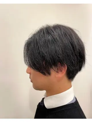 ミディアム メンズ HAIR ROOM ROSSO 白山店所属・メンズカット+パーマ 特化/ユウタのヘアスタイル