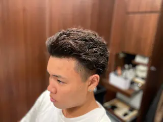 パーマ メンズ 川田 健人のヘアスタイル