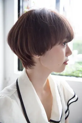 ショート 代官山所属・代官山 ボブヘアーのヘアスタイル