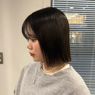 ミディアム カットモデル募集中/ 新潟万代/かのん🎀のヘアスタイル