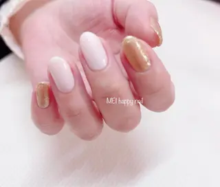 ネイル 北浦和 自爪育成ケアのネイルデザイン