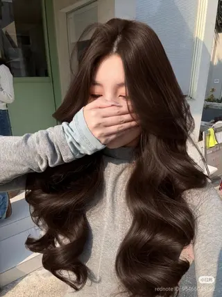 ロング カラー 上品🤍韓国レイヤー /透明感🤍FUGAのヘアスタイル