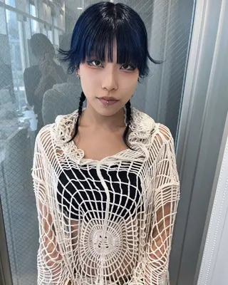 ヘアアレンジ ウルフカット／吉村 桃子のヘアスタイル