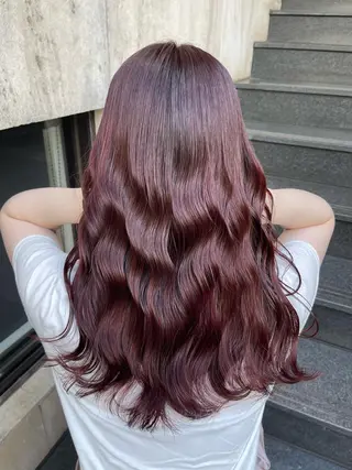 ロング カラー 髪質改善&カラー特化 ボブ&ロングRYOのヘアスタイル