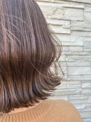 ミディアム カラー 透明感カラーブリーチ 🌼シゲモトアヤ🌼のヘアスタイル