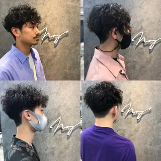 メンズ Noy所属・Noyヨシモト ヒロトのヘアスタイル